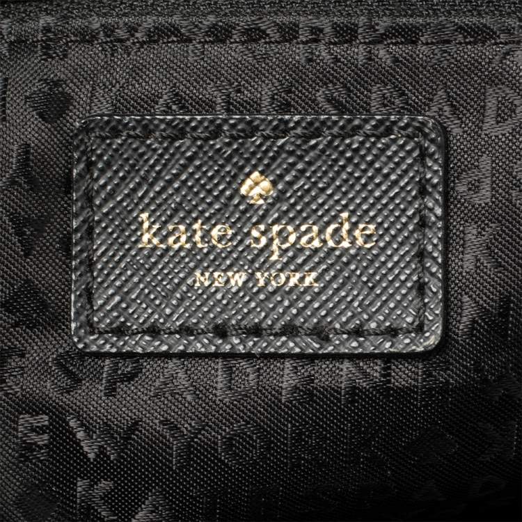 مملوكة مسبقًا Kate Spade Black Nylon And Leather Avenue Tote