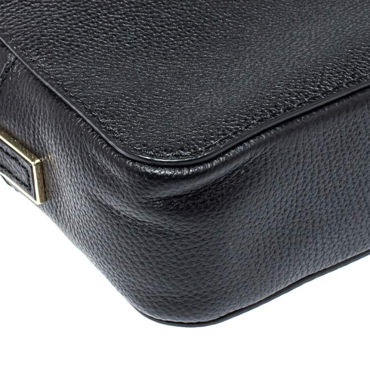 Pre Owned Kate Spade Black Leather Kingston Drive Arla Crossbody Bag