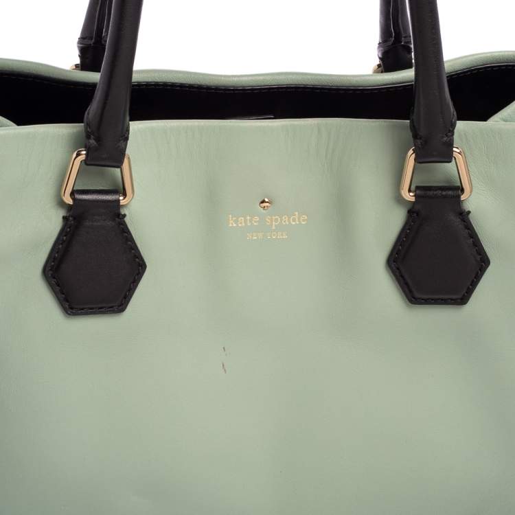 Pre Owned Kate Spade Mint Green Tote