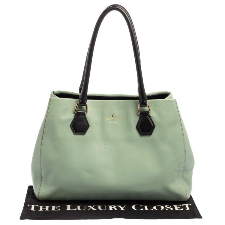 Pre Owned Kate Spade Mint Green Tote