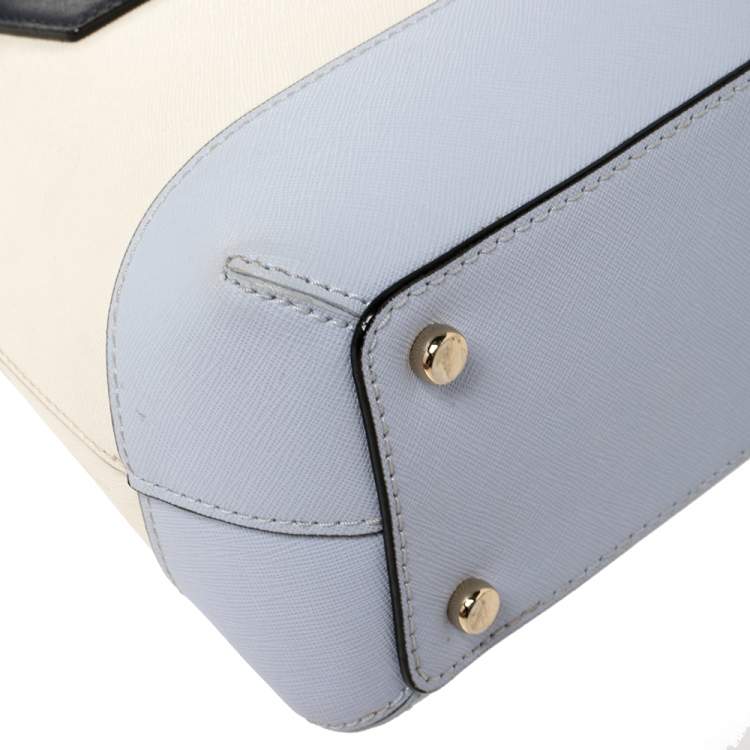 مملوكة مسبقًا Kate Spade Two Tone Leather Small Lottie Satchel