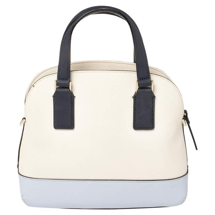 مملوكة مسبقًا Kate Spade Two Tone Leather Small Lottie Satchel