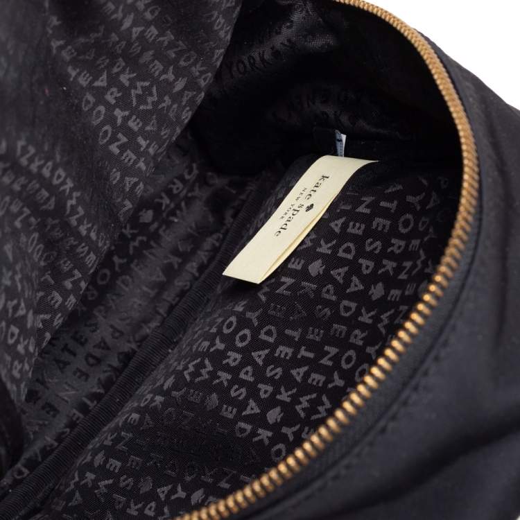 Pre Owned Kate Spade Black Nylon Mini Bradley Backpack