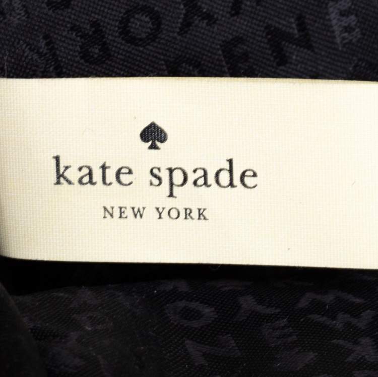 Pre Owned Kate Spade Black Nylon Mini Bradley Backpack