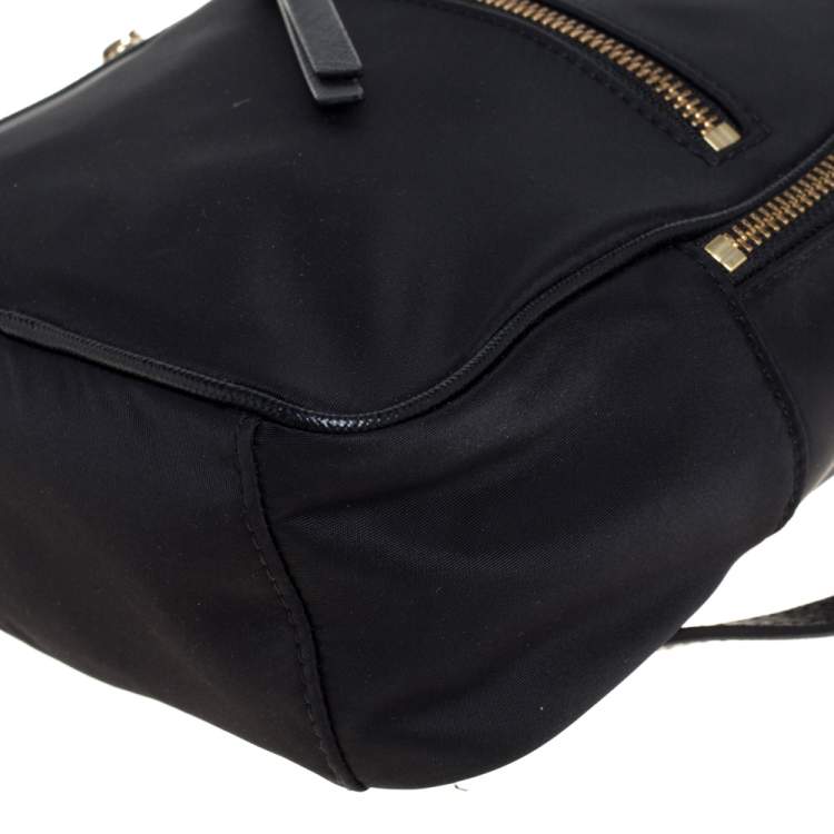 Pre Owned Kate Spade Black Nylon Mini Bradley Backpack