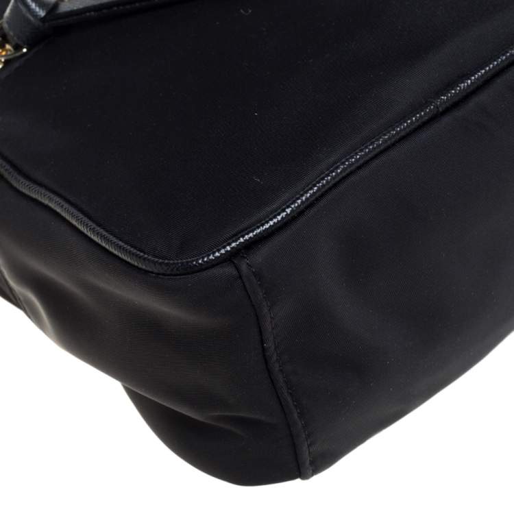 Pre Owned Kate Spade Black Nylon Mini Bradley Backpack