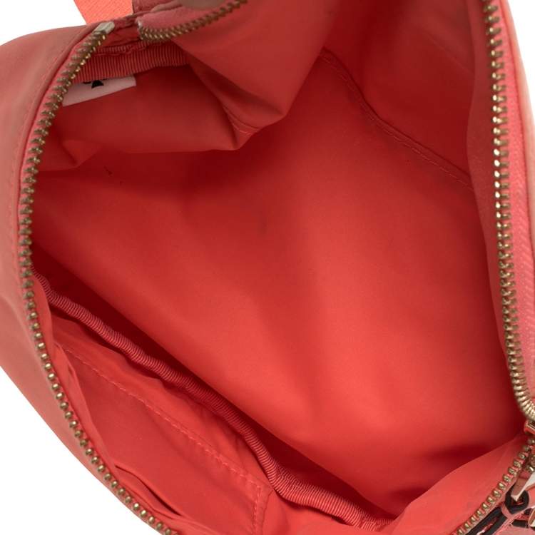 Pre Owned Kate Spade Orange Nylon Taylor Belt Bag