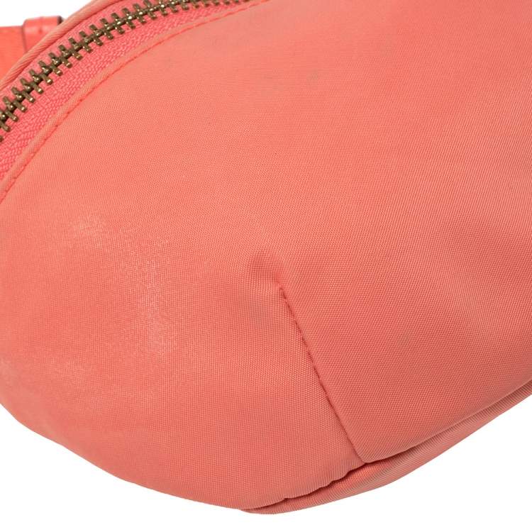 Pre Owned Kate Spade Orange Nylon Taylor Belt Bag