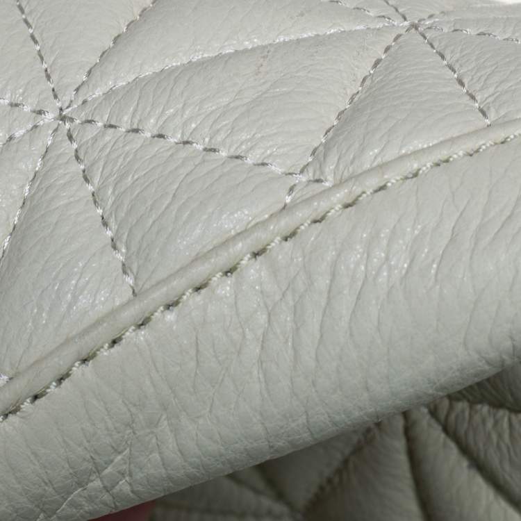 مملوكة مسبقًا Kate Spade Cream Quilted Leather Chain Tote