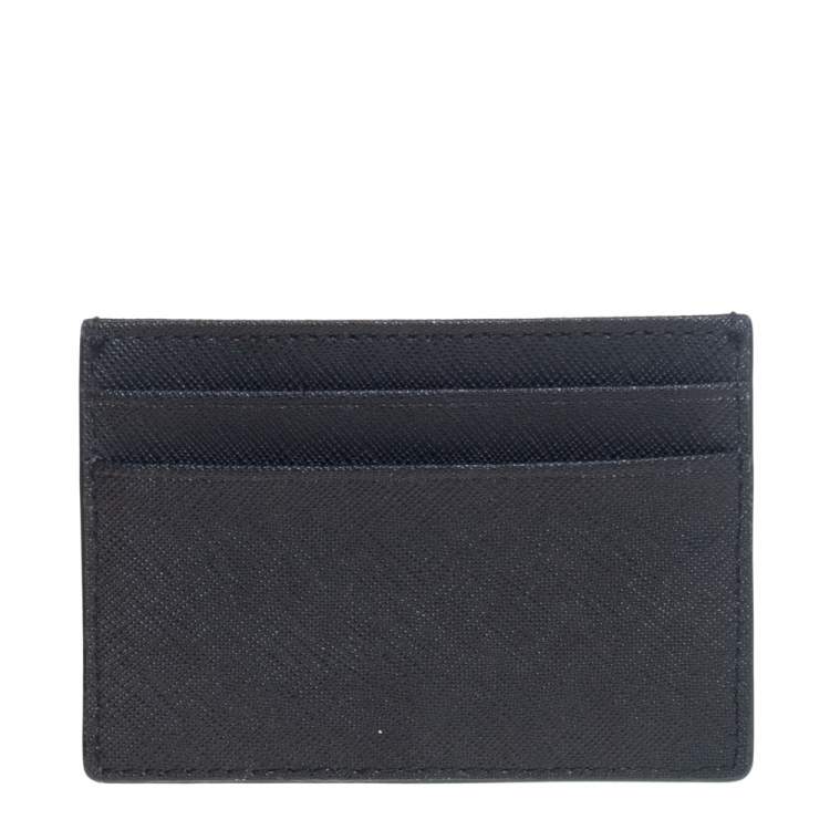 Pre Owned Kate Spade Black Leather Card Holder