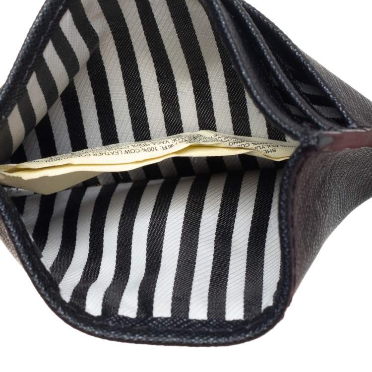 Pre Owned Kate Spade Black Leather Card Holder