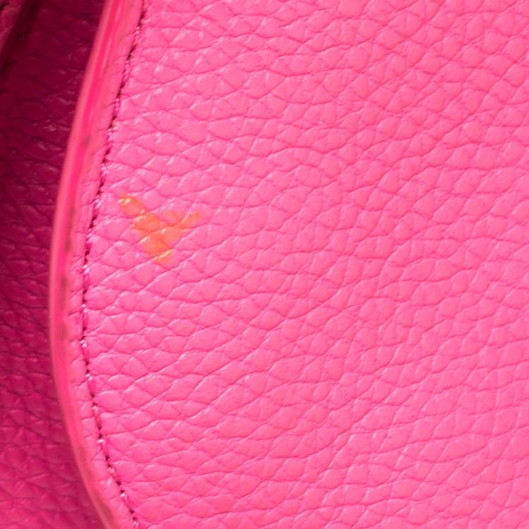 Pre Owned Kate Spade Pink Leather Flap Crossbody Bag