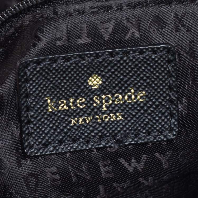 Pre Owned Kate Spade Black Nylon Small Bradley Backpack