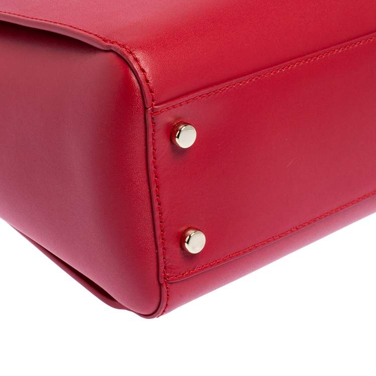 Pre Owned Kate Spade Red Leather Putnam Tote