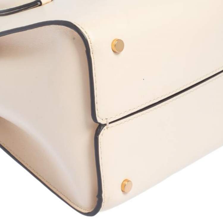 Pre Owned Kate Spade Beige Leather Toujours Tote
