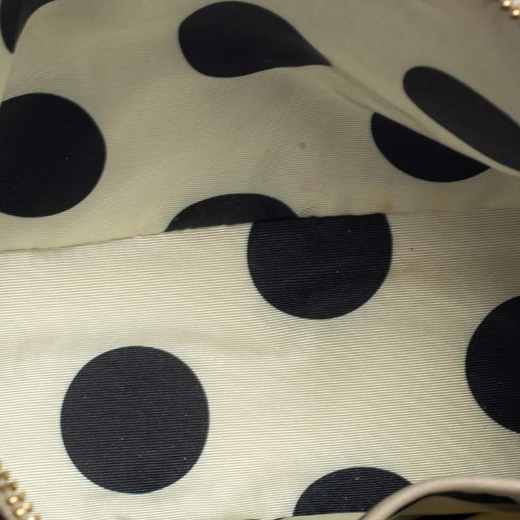 مملوكة مسبقًا Kate Spade Black/Beige Leather New York Cedar Street Mandy Crossbody Bag