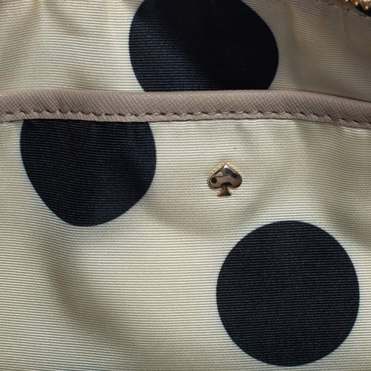 مملوكة مسبقًا Kate Spade Black/Beige Leather New York Cedar Street Mandy Crossbody Bag