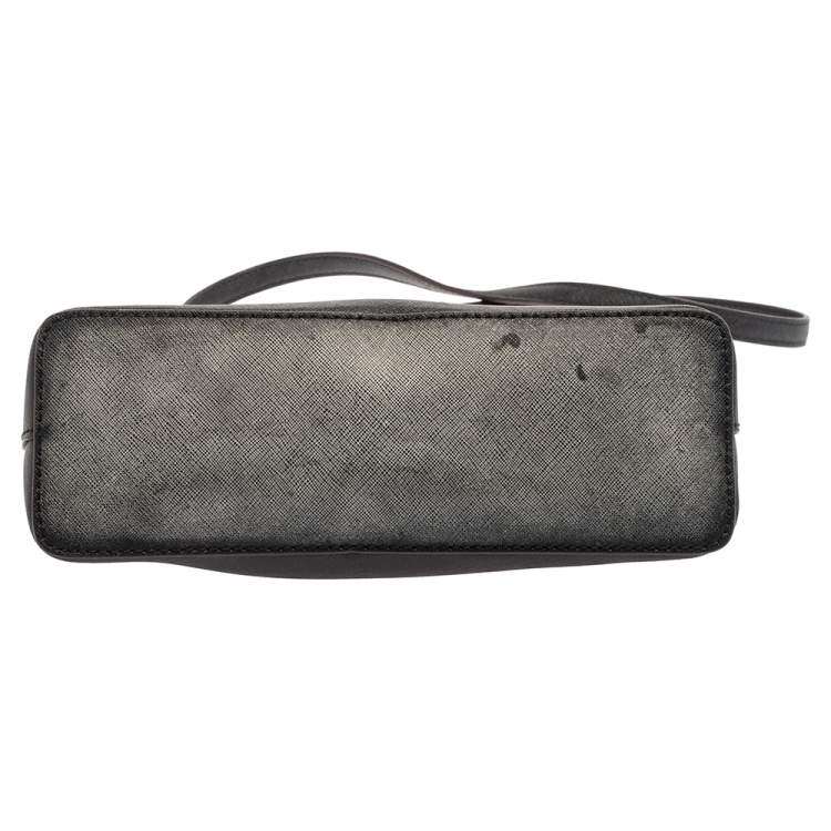 مملوكة مسبقًا Kate Spade Black/Beige Leather New York Cedar Street Mandy Crossbody Bag
