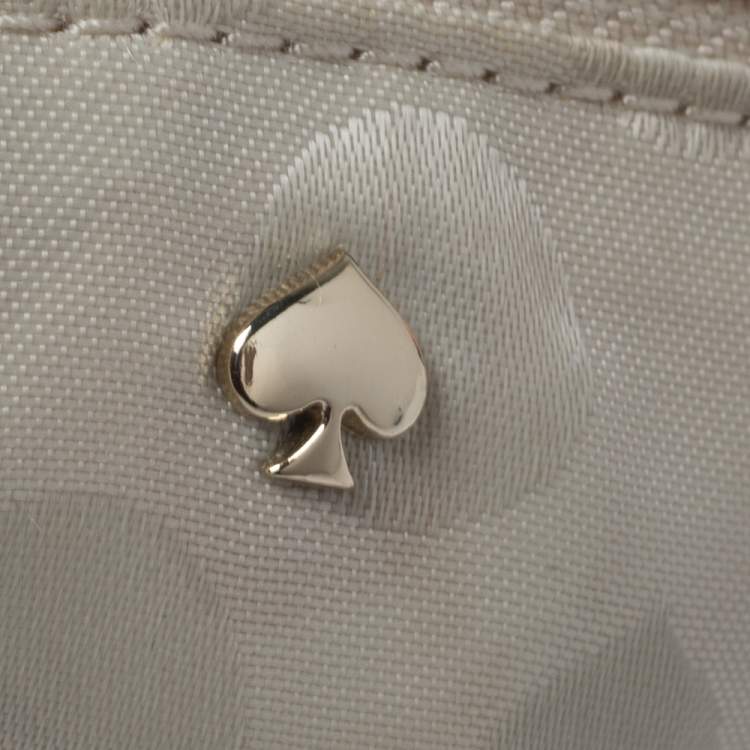 Pre Owned Kate Spade Multicolor Leather And Canvas Bourbon Street Tote