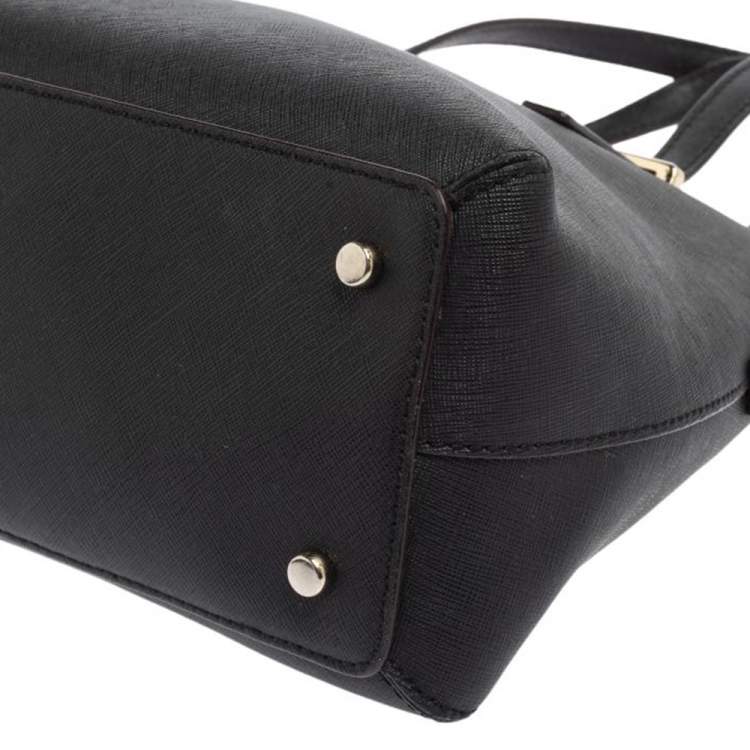 Pre Owned Kate Spade Black Leather Cedar Street Maise Shoulder Bag