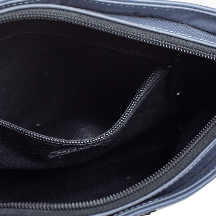Pre Owned Kate Spade Blue Nylon Hobo