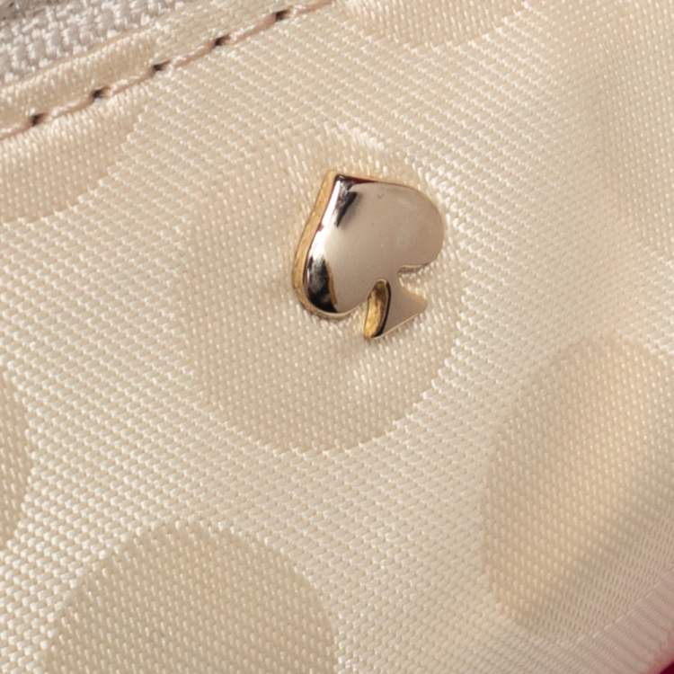 Pre Owned Kate Spade Fuschia Leather Cedar Street Hayden Tote
