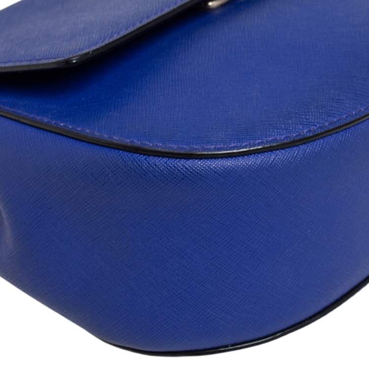 Pre Owned Kate Spade Blue Leather Small Cameron Street Byrdie Crossbody Bag