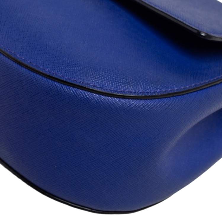 Pre Owned Kate Spade Blue Leather Small Cameron Street Byrdie Crossbody Bag