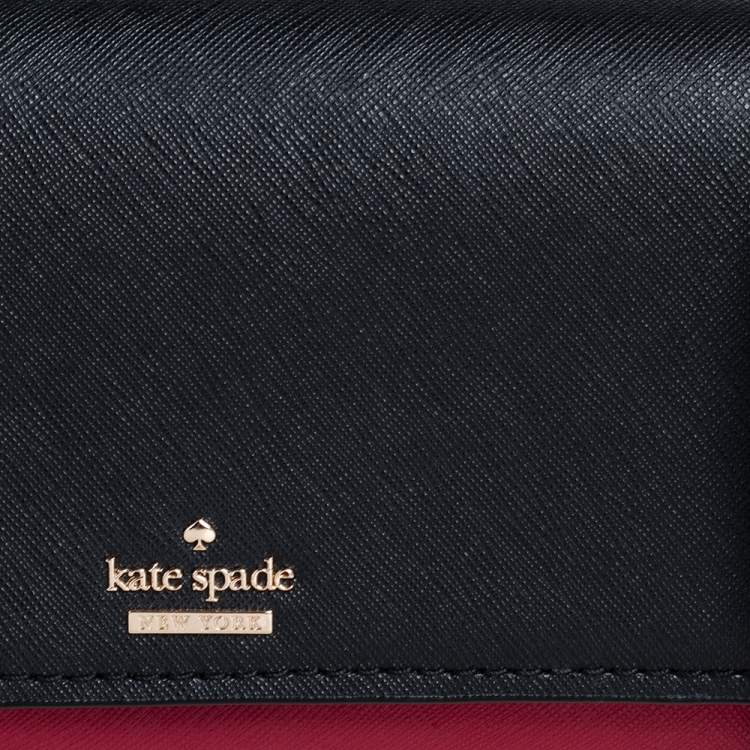 Pre Owned Kate Spade Tricolor Leather Cameron Street Corin Crossbody
