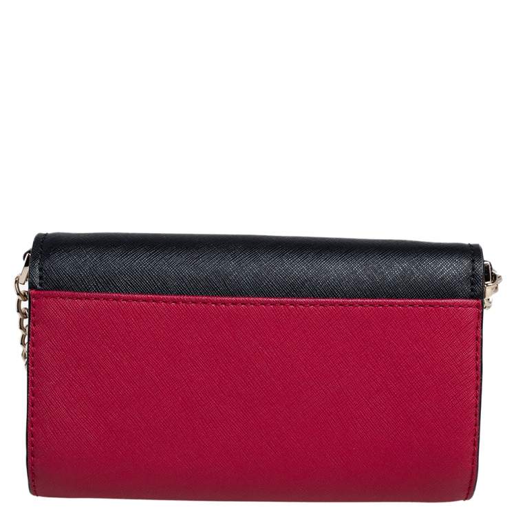 Pre Owned Kate Spade Tricolor Leather Cameron Street Corin Crossbody