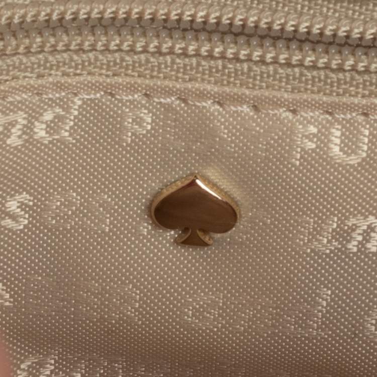 Pre Owned Kate Spade Pink Leather Crossbody Bag