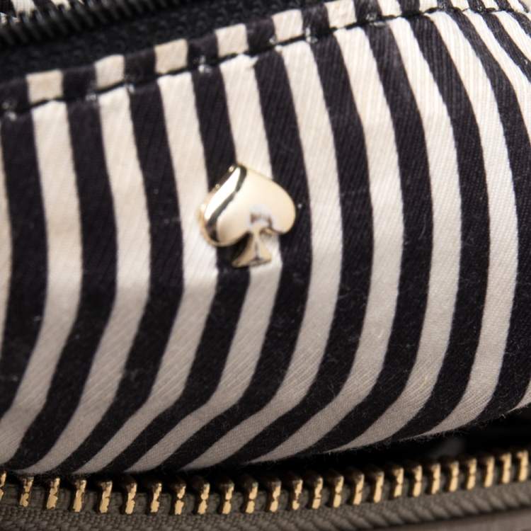Pre Owned Kate Spade Beige Leather Cobble Hill Leslie Satchel