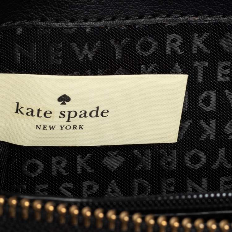 Pre Owned Kate Spade Multicolor Coated Canvas Zip Around Wallet