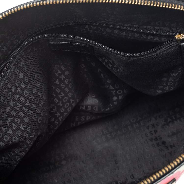 Pre Owned Kate Spade Multicolor Coated Canvas Grove Street Carli Domed Satchel