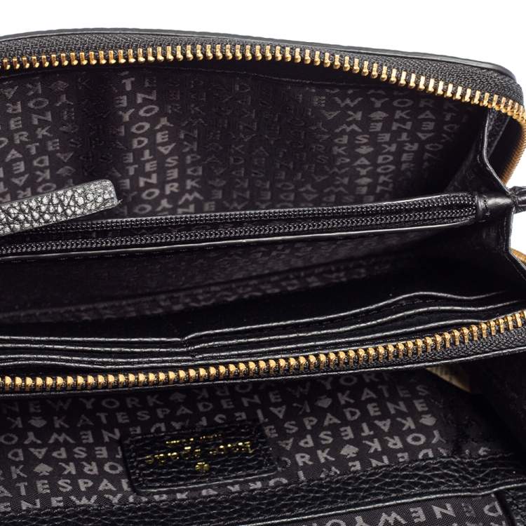 Pre Owned Kate Spade Black Leather Chester Street Avie Crossbody Bag