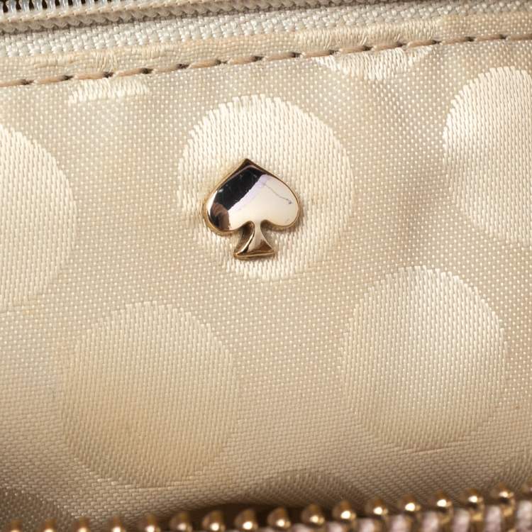 Pre Owned Kate Spade Light Pink Saffiano Leather Cedar Street Maise Satchel
