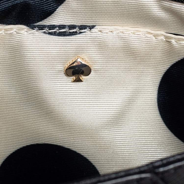 Pre Owned Kate Spade Black Leather Cedar Street Crossbody Bag