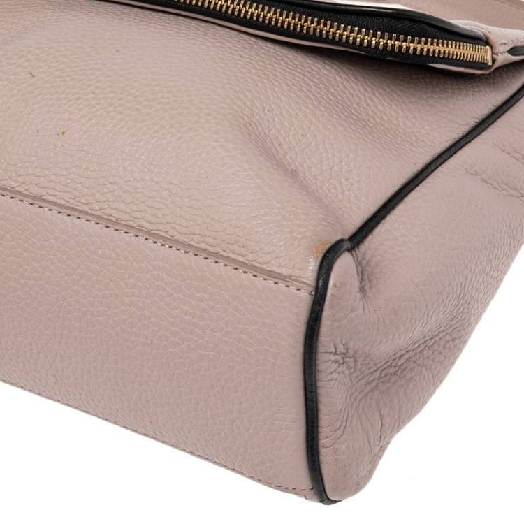 Pre Owned Kate Spade Beige Leather Jackson Flap Shoulder Bag