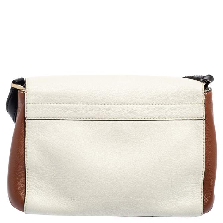 مملوكة مسبقًا Kate Spade Tricolor Leather Loula Houston Street Crossbody Bag