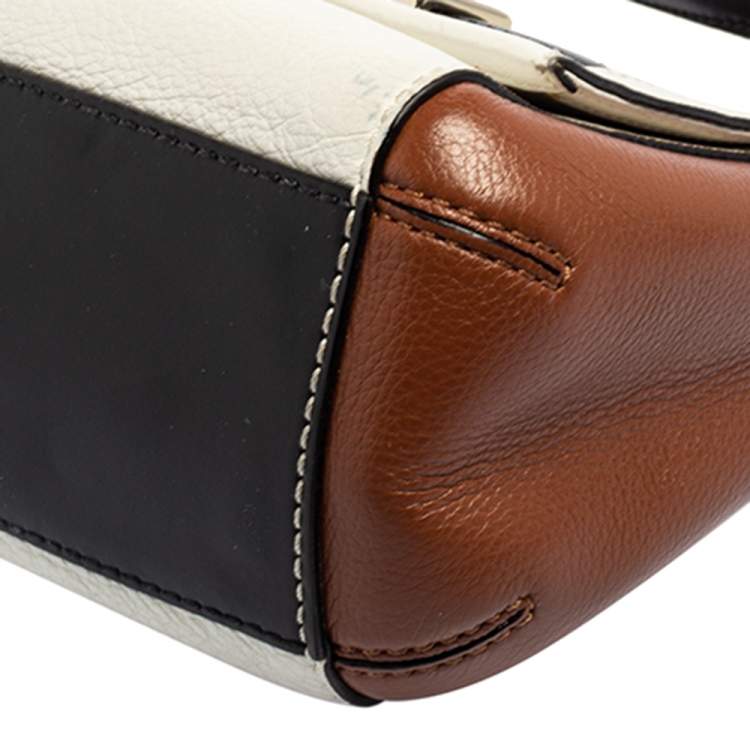 مملوكة مسبقًا Kate Spade Tricolor Leather Loula Houston Street Crossbody Bag