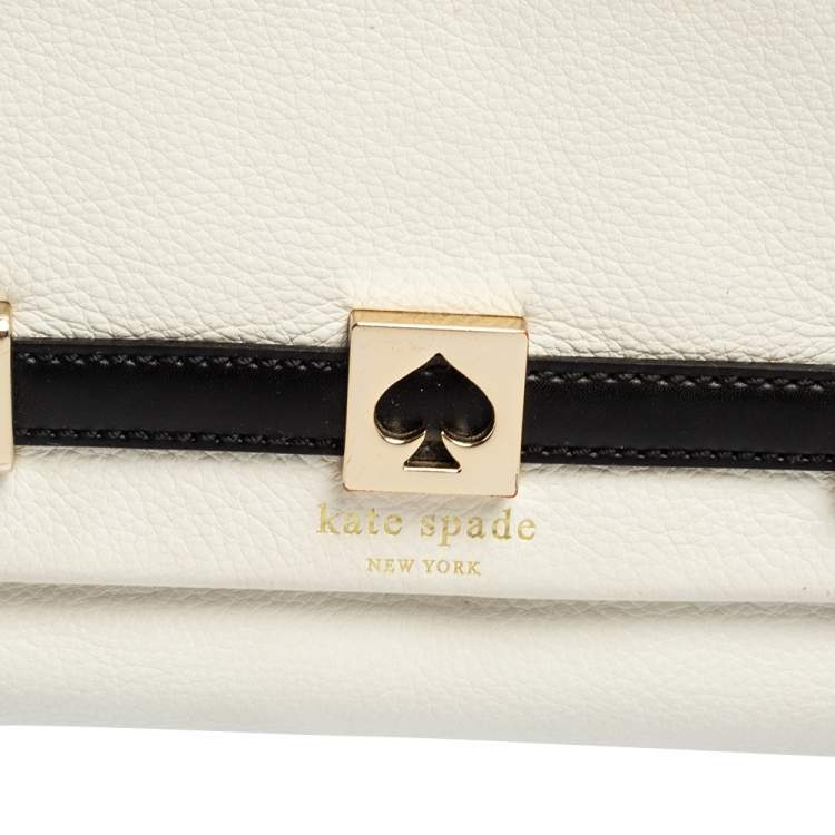 مملوكة مسبقًا Kate Spade Tricolor Leather Loula Houston Street Crossbody Bag