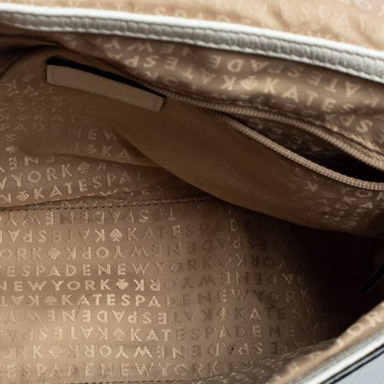 مملوكة مسبقًا Kate Spade Tricolor Leather Loula Houston Street Crossbody Bag