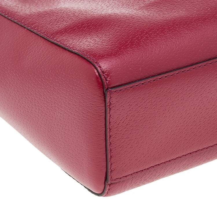 Pre Owned Kate Spade Wine Red Leather Wellesley Shoulder Bag
