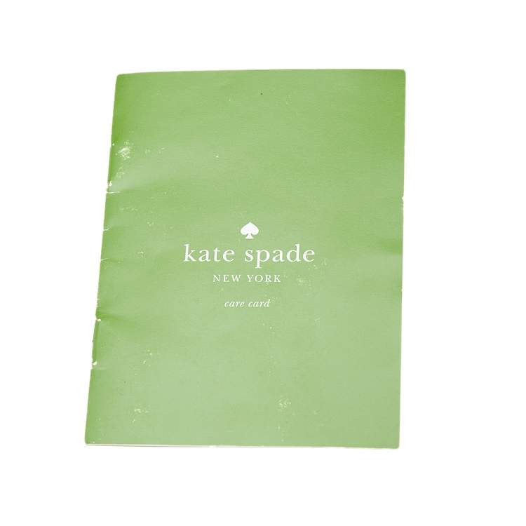 Pre Owned Kate Spade Black Leather Cat's Meow Cat Lottie Satchel