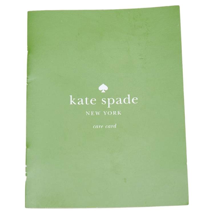 Pre Owned Kate Spade Multicolor Leather Frame Clutch