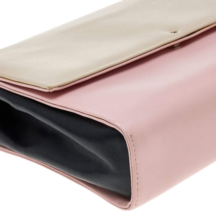Pre Owned Kate Spade Multicolor Leather Frame Clutch