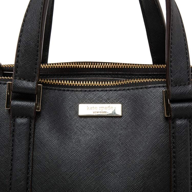 مملوكة مسبقًا Kate Spade Black Leather Newbury Lane Briar Tote