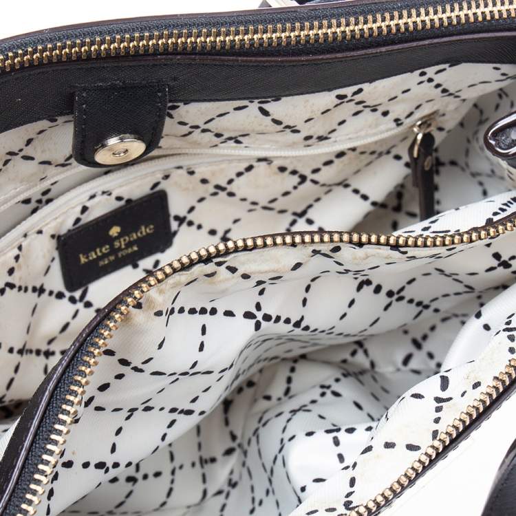 مملوكة مسبقًا Kate Spade Black Leather Newbury Lane Briar Tote