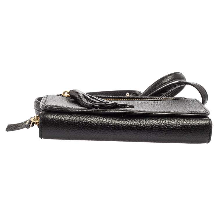 Pre Owned Kate Spade Black Leather Chester Street Avie Crossbody Bag
