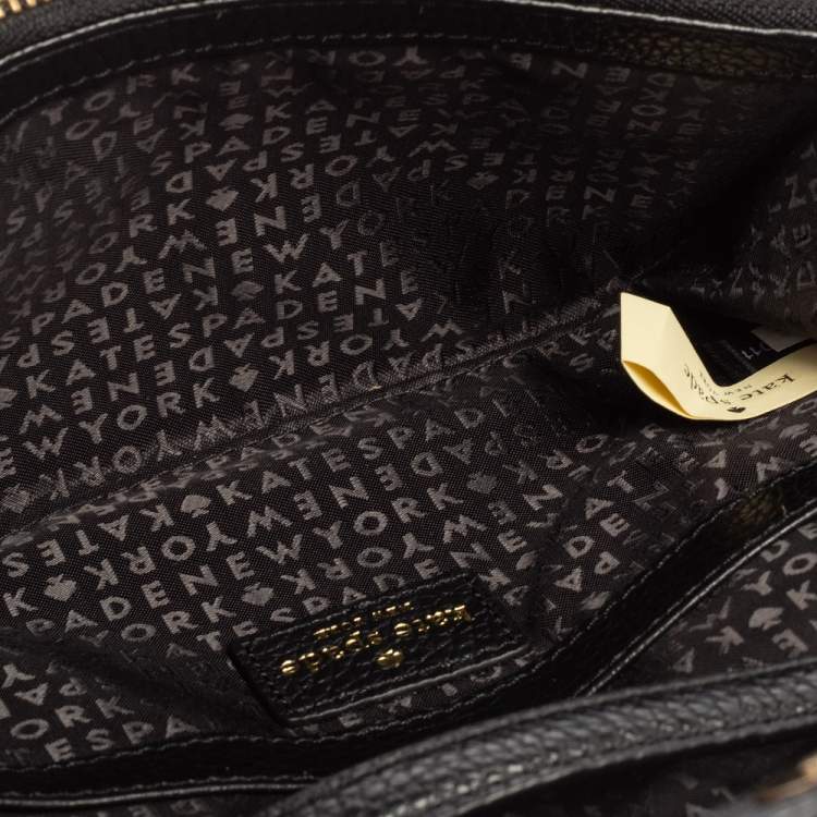 Pre Owned Kate Spade Black Leather Chester Street Avie Crossbody Bag